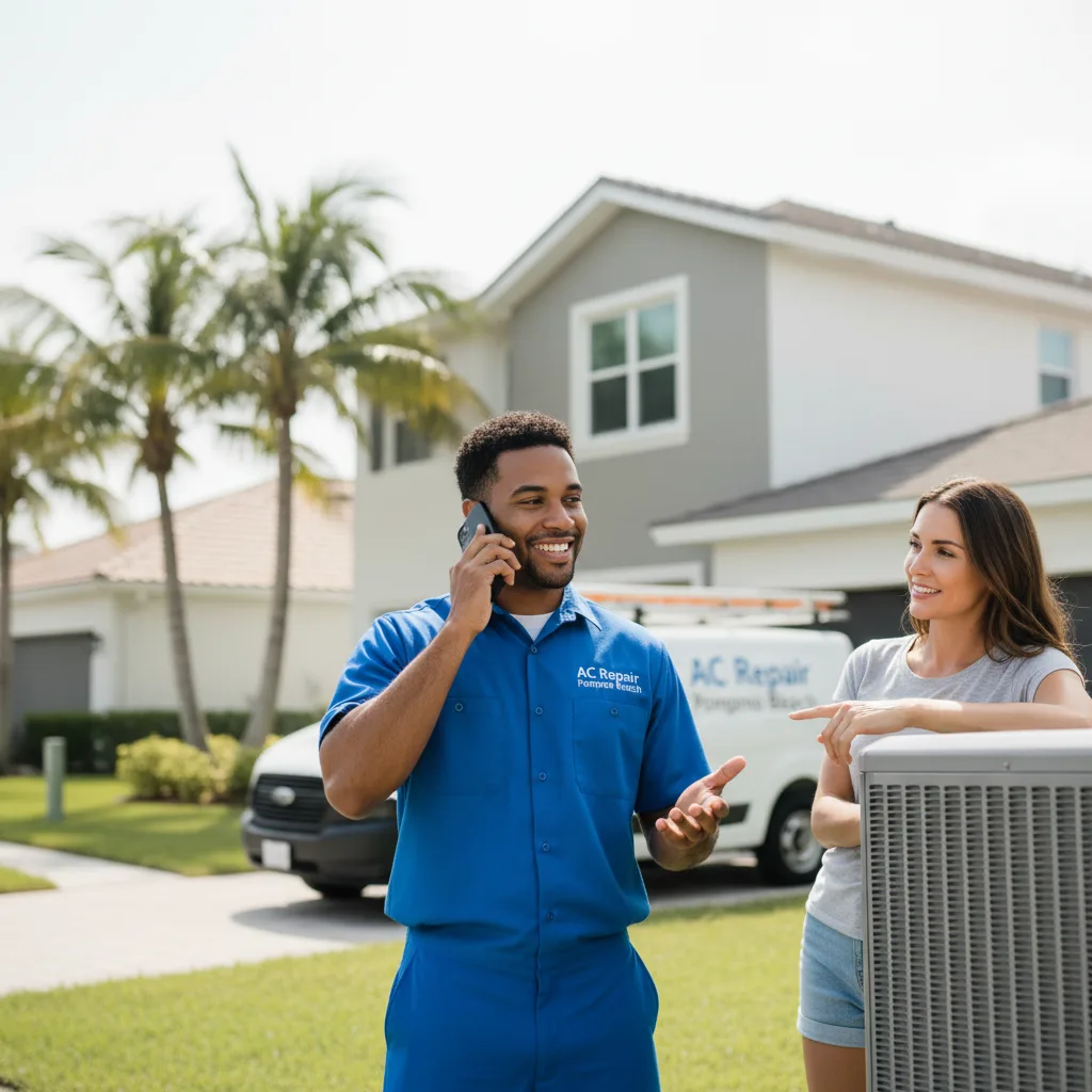AC Repair Pompano Beach customer support in Lynbrook